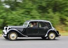 Citroën 11cv  Citroën 11cv, 100 autos sur la N7, 10 juillet 2017