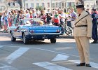 Ford Mustang cabriolet  Ford Mustang cabriolet, bouchon de Joigny, 5 septembre 2021