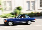 Mercedes 560 SL hard top, bouchon de Joigny, 4 septembre 2022