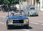 Peugeot 304 cabriolet  Peugeot 304 cabriolet, bouchon de Joigny, 3 septembre 2023