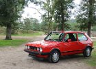 Volkswagen Golf GTI 1983  Volkswagen Golf GTI 1983, Festival Vintage Fontainebleau, Grand parquet, 23 septembre 2023