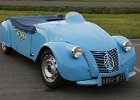 Citroën 2cv Barbot 1951  Citroën 2cv Barbot 1951, Montlhéry TFestival du centenaire, circuit de Linas-Montlhéry, 13 octobre 2024