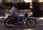 Triumph T100 (1950)  Triumph T100 (1950), 48 heures de Troyes, 11 septembre 2016