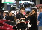 Charles Leclerc (stand Girardo)  Charles Leclerc (stand Girardo), Rétromobile, 3 février 2024