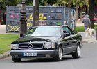 Mercedes 560 1989  Mercedes 560 1989, traversée de Paris, 25 juillet 2021