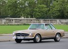 Mercedes SL  Mercedes SL, traversée de Paris, 25 juillet 2021