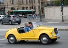 Fiat Gamine  Fiat Gamine, traversée de Paris, 31 juillet 2022