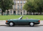 Mercedes SL  Mercedes SL, traversée de Paris, 30 juillet 2023