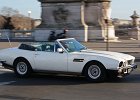 Aston Martin V8 Volante, Traversée de Paris, 11 janvier 2015  Aston Martin V8 Volante, Traversée de Paris, 11 janvier 2015