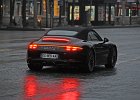Porsche 911 Carrera 4S cabriolet  Porsche 911 Carrera 4S cabriolet, 17e traversée de Paris hivernale, 8 janvier 2017