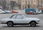 Mercedes SL &#34;Pagode&#34;  Mercedes SL &#34;Pagode&#34;, traversée de Paris, 7 janvier 2018