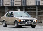 BMW 745 1983  BMW 745 1983, Traversée de Paris hivernale 31 janvier 2021
