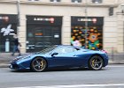 Ferrari 458 2014  Ferrari 458 2014, Traversée de Paris hivernale 31 janvier 2021