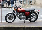 Honda 750 Four  Honda 750 Four, Traversée de Paris hivernale 31 janvier 2021