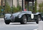 Jaguar C-type  Jaguar C-type, Traversée de Paris hivernale 31 janvier 2021