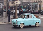 Vespa 400  Vespa 400, Traversée de Paris hivernale 31 janvier 2021