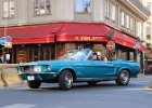 Ford Mustang cabriolet  Ford Mustang cabriolet, Traversée de Paris "hivernale" 17 avril 2022