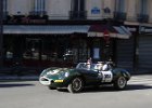 Jaguar D-type  Jaguar D-type, Traversée de Paris "hivernale" 17 avril 2022