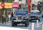 Jeep CJ7  Jeep CJ7, Traversée de Paris "hivernale" 17 avril 2022