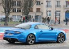 Alpine A110 2022  Alpine A110 2022, Traversée de Paris hivernale 12 janvier 2025