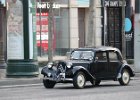 Citroën Traction  Citroën Traction, Traversée de Paris hivernale 12 janvier 2025, Champs Elysées