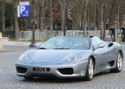 Ferrari 360 Modena Spider 2003  Ferrari 360 Modena Spider 2003, Traversée de Paris hivernale 12 janvier 2025
