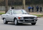 Mercedes 280 SL 1988  Mercedes 280 SL 1988, Traversée de Paris hivernale 12 janvier 2025