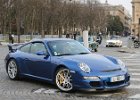 Porsche 911 GT3 2000  Porsche 911 GT3 2000, Traversée de Paris hivernale 12 janvier 2025