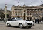 Mercedes 190 SL, Traversée de Paris hivernale, 25 janvier 2026